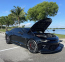 VMS Wheels Black Hawk 18x5 5x120 -25.4 Offset Black Milling Finish - VWBH018