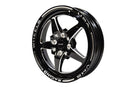 VMS Wheels Star 15x3.5 5x100/114.3 +10 Offset Black Milling Finish - VWST004
