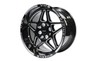 VMS Wheels Delta 15x8 5x100/114.3 +20 Offset Black Milling - VWDA002