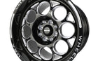 VMS Wheels Modulo 15x10 4x100/108 +20 Offset Black Milling Finish - VWMO013