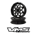 VMS Wheels Rocket 15x3.5 4x100/114.3 +10 Offset Black Milling - VWRT002