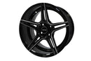 VMS Wheels Trust 15x8 4x100 +20 Offset Gloss Black Milling Finish - VWTT001