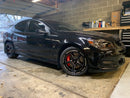 VMS Wheels Star 17x10 5x120 +44 Offset Polished Lip Black Milling Finish - VWST029