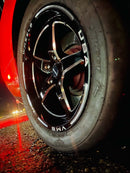 VMS Wheels Star 17x10 5x115 +30 Offset Black Milling Finish - VWST031