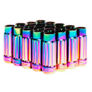 Blox Racing 12-Sided P17 Tuner Lug Nuts 12x1.25 - NEO Chrome Steel - Set of 20 - BXAC-00145-NEO