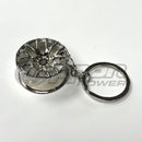 Wheel Key Chain - Silver Kc-Wheel-Sil