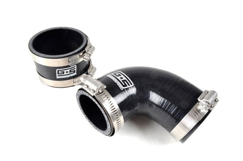 Grimmspeed Top Mount Intercooler Silicone Coupler Kit BLACK - Subaru 04-21 STI, 02-07 WRX, 04-08 FXT [w/STI Style TMIC] - 090109